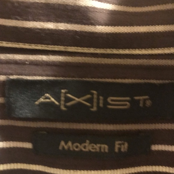 ❤️ Mens size XL brown button down long sleeve shirt in great condition - Picture 3 of 11